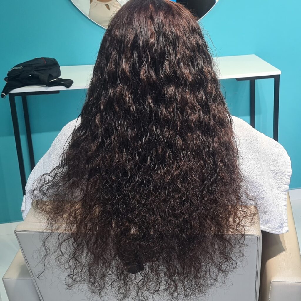 Ro2hair - Mega hair cabelo castanho ondulado