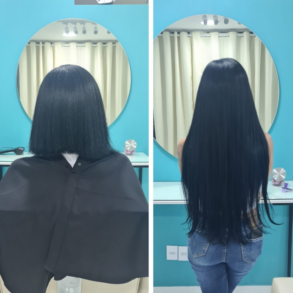 Ro2hair - Megahair cabelo Preto liso